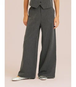 Alma en Pena Pantalones|PANTALÓN LARGO ANCHO BRILLOS