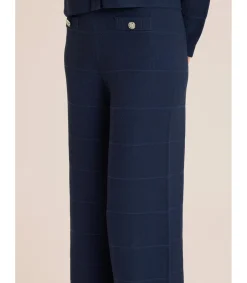 Alma en Pena Pantalones|PANTALÓN RECTO DE CUADROS