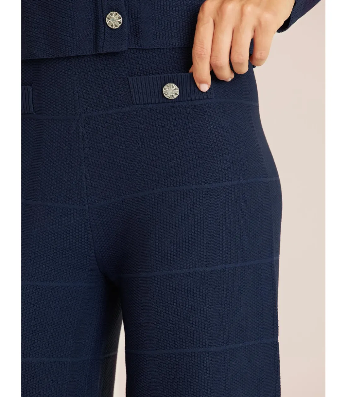 Alma en Pena Pantalones|PANTALÓN RECTO DE CUADROS