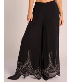 Alma en Pena Pantalones|PANTALÓN RECTO HILO METALIZADO