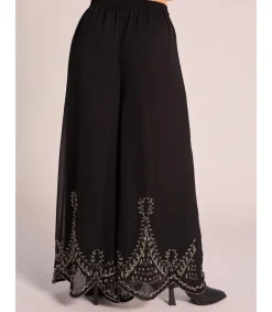 Alma en Pena Pantalones|PANTALÓN RECTO HILO METALIZADO
