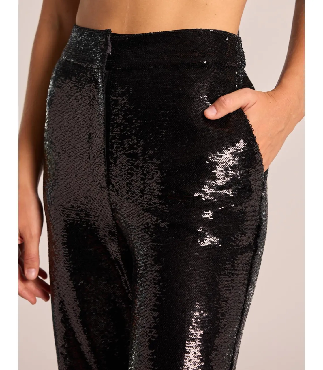 Alma en Pena Pantalones|PANTALÓN RECTO LENTEJUELAS