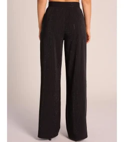 Alma en Pena Pantalones|PANTALÓN RECTO RAYAS PEDRERÍA