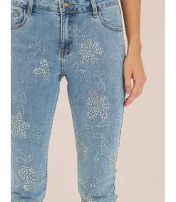 Alma en Pena Pantalones|PANTALÓN VAQUERO AJUSTADO