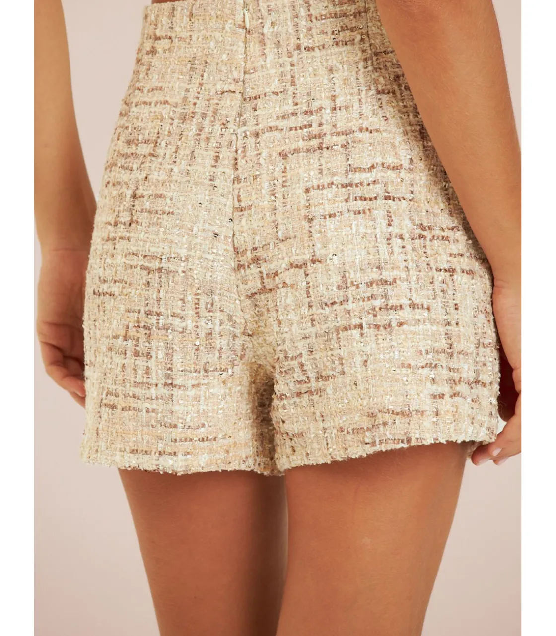Alma en Pena Pantalones|SHORT TEXTURA BOTÓN JOYA