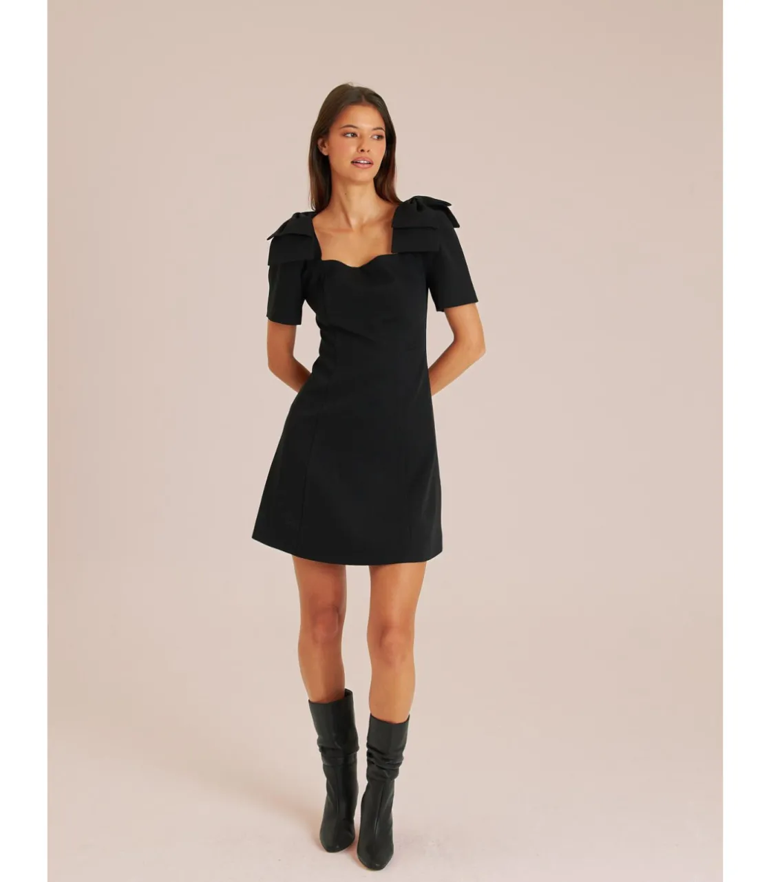 Alma en Pena Vestidos Cortos|VESTIDO CORTO LAZOS