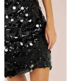 Alma en Pena Vestidos Cortos|VESTIDO DE LENTEJUELAS