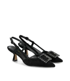 Alma en Pena Zapatos De Tacón|ZAPATO BROCHE CUADRADO