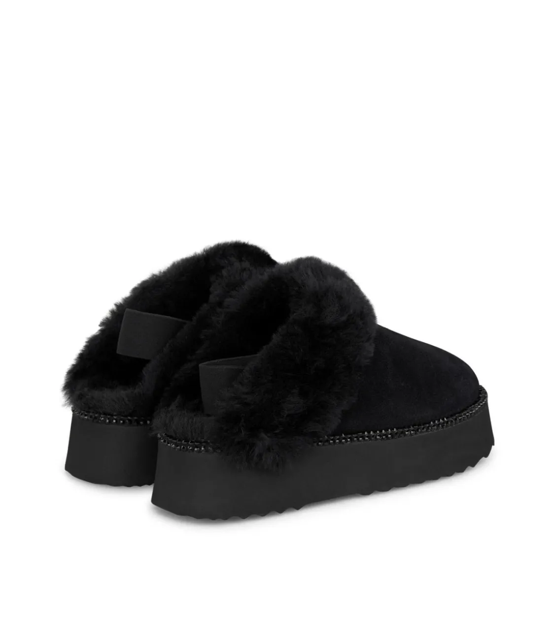 Alma en Pena Zapatos Planos|ZAPATO DE PELO CON DETALLES