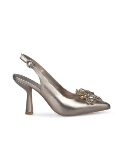 Alma en Pena Zapatos De Tacón|ZAPATO DE TACÓN BROCHE FLOR