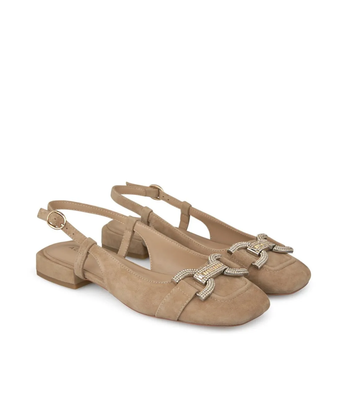 Alma en Pena Zapatos Planos|ZAPATO HEBILLA PEDRERÍA