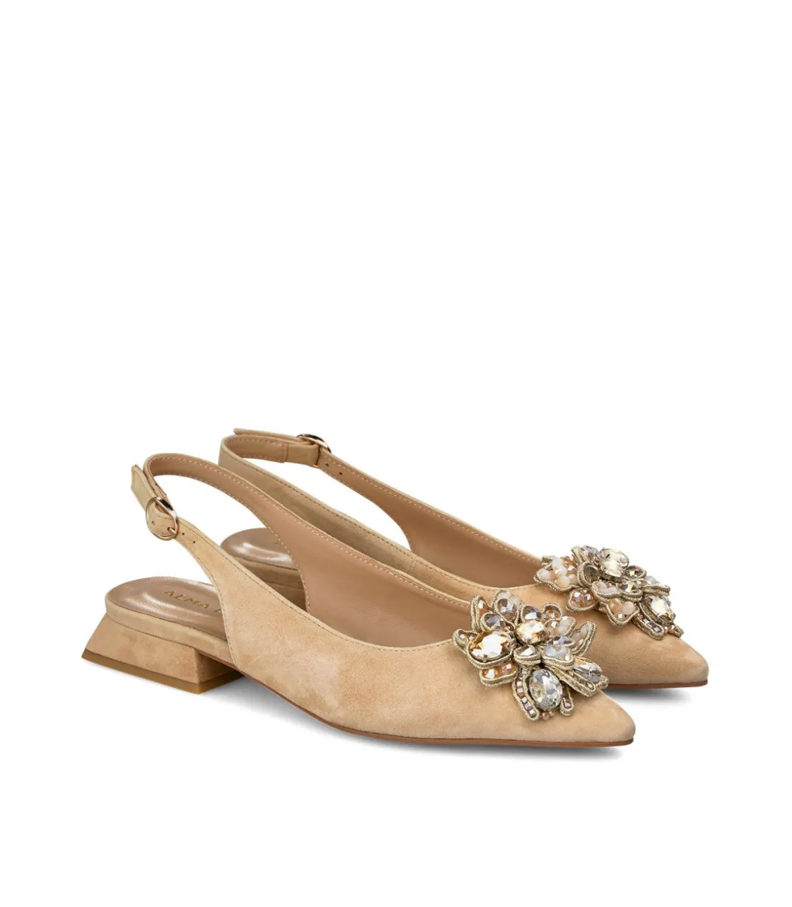 Alma en Pena Zapatos Planos|ZAPATO PLANO FLOR EN PUNTERA