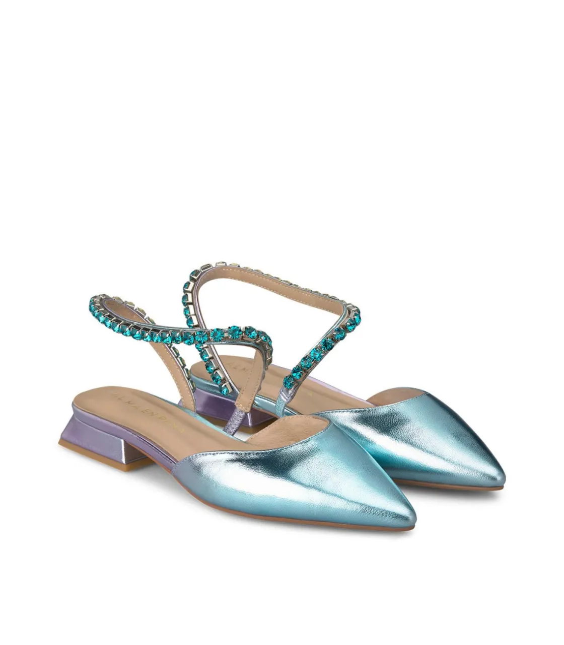 Alma en Pena Zapatos Planos|ZAPATO PLANO TIRA PEDRERÍA