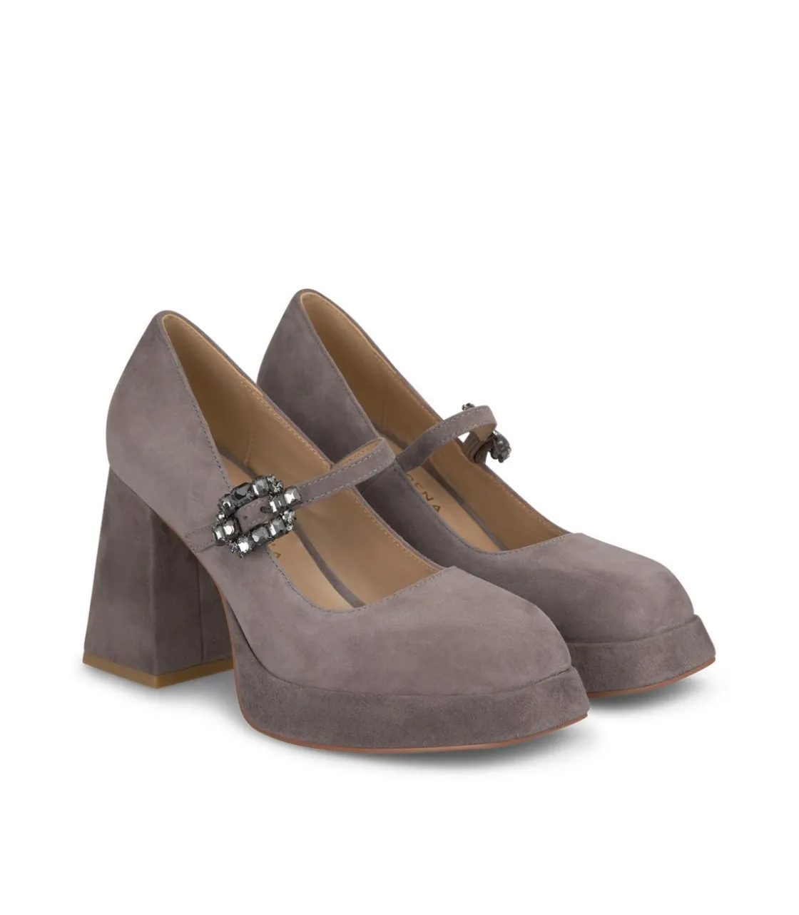 Alma en Pena Zapatos De Tacón|ZAPATO PLATAFORMA HEBILLA PEDRERÍA