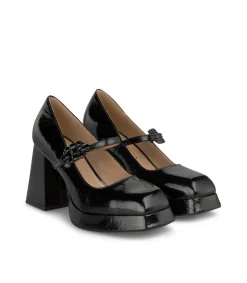 Alma en Pena Zapatos De Tacón|ZAPATO PLATAFORMA HEBILLA PEDRERÍA