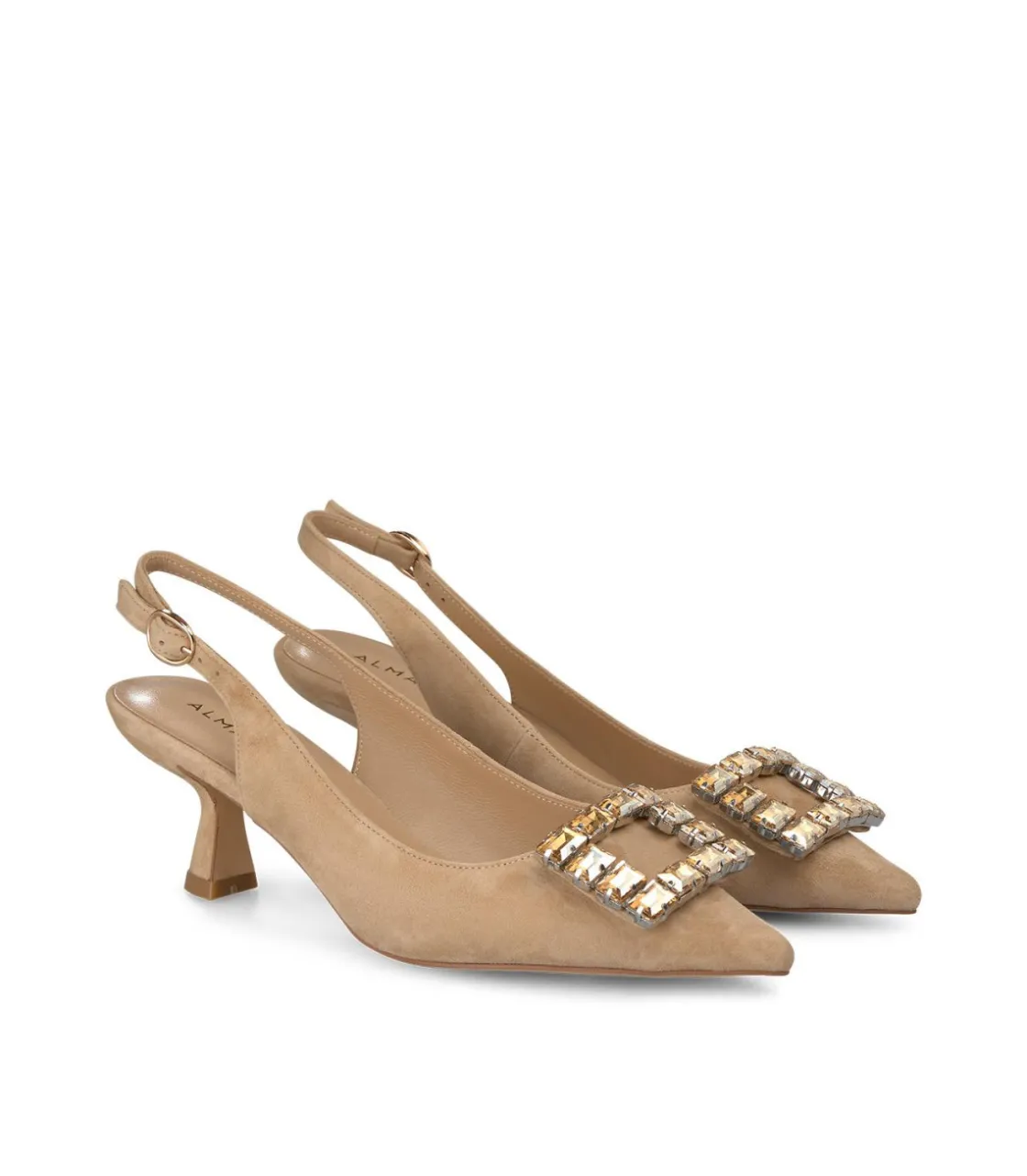 Alma en Pena Zapatos De Tacón|ZAPATO TACÓN ADORNO CUADRADO