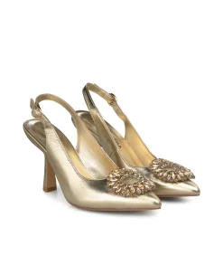 Alma en Pena Zapatos De Tacón|ZAPATO TACÓN BROCHE CIRCULAR