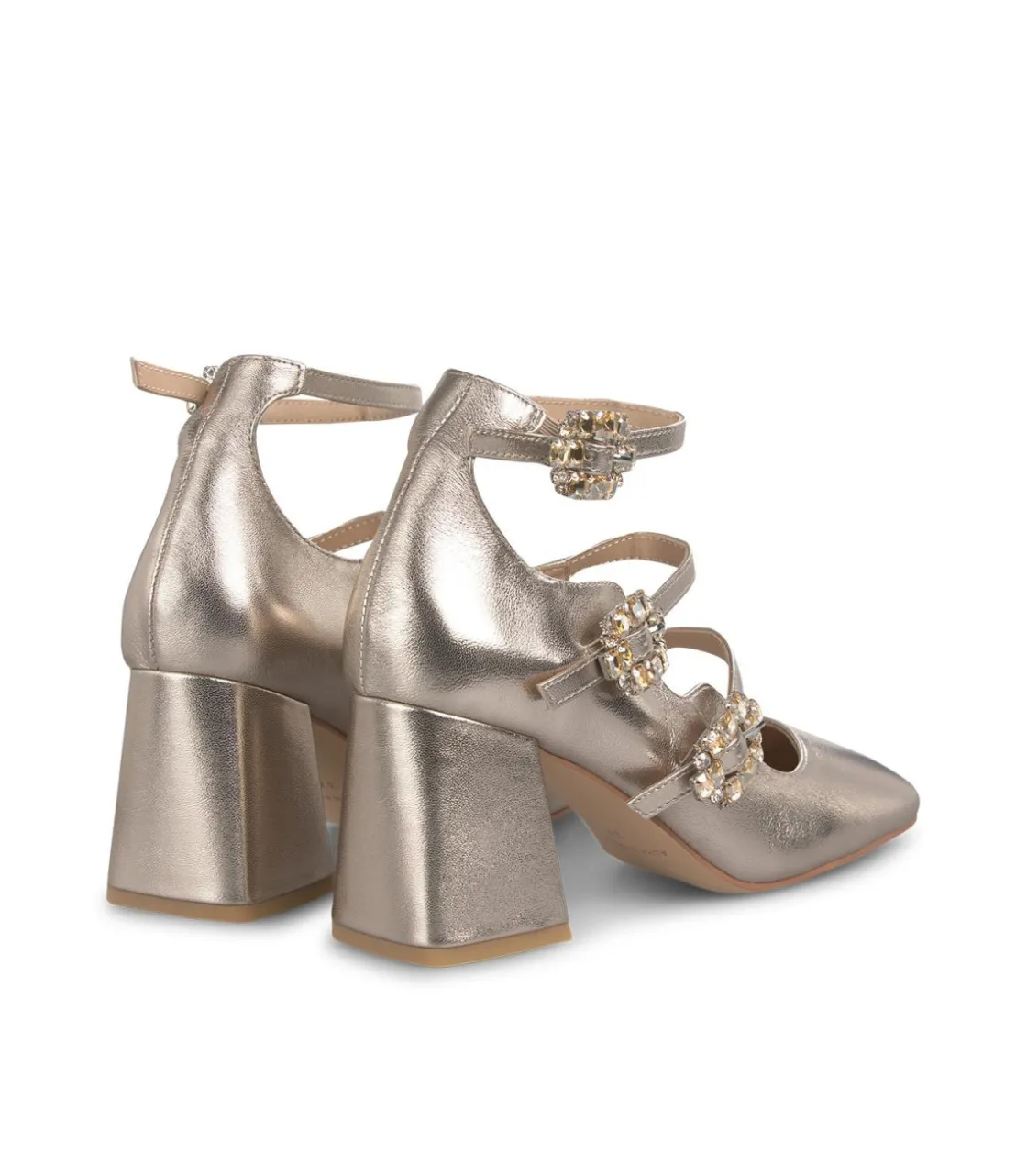 Alma en Pena Zapatos De Tacón|ZAPATO TACÓN TRES HEBILLAS