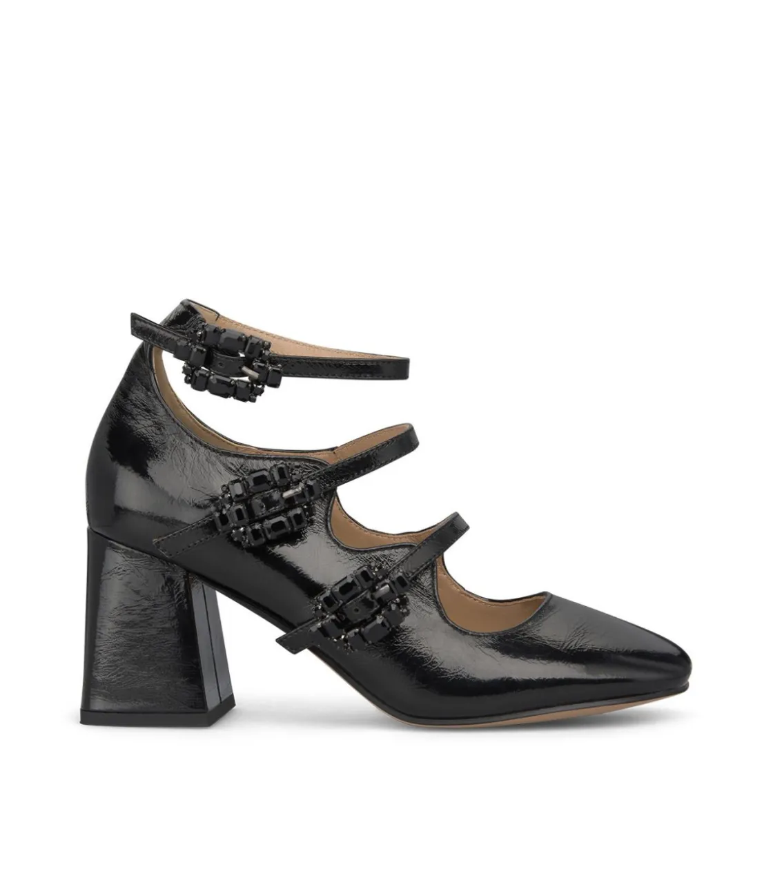 Alma en Pena Zapatos De Tacón|ZAPATO TACÓN TRES HEBILLAS