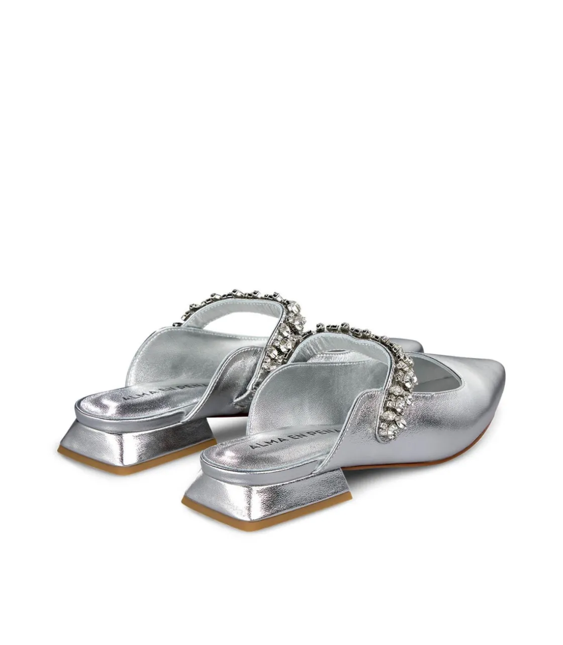 Alma en Pena Zapatos Planos|ZAPATO TIRA PEDRERÍA